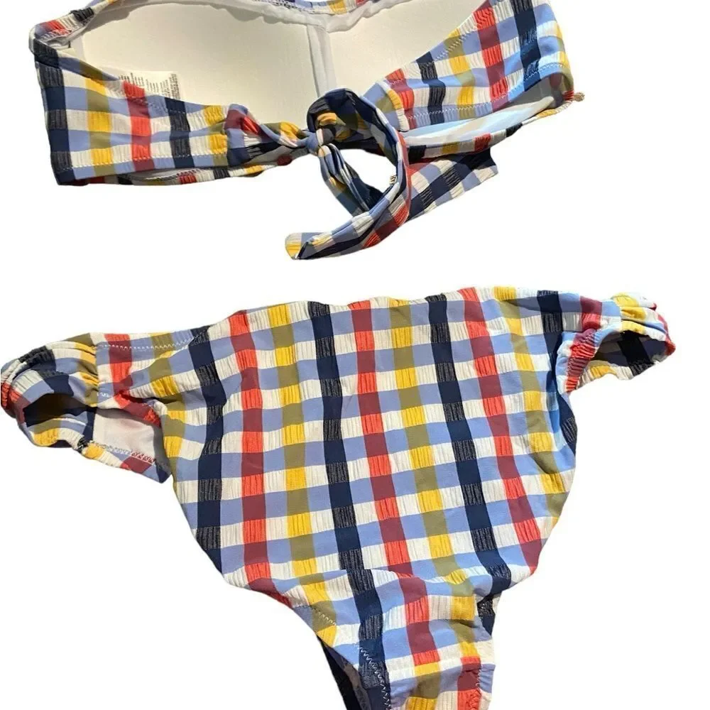 Jessica Simpson bikini like new size large perfect condition we pics